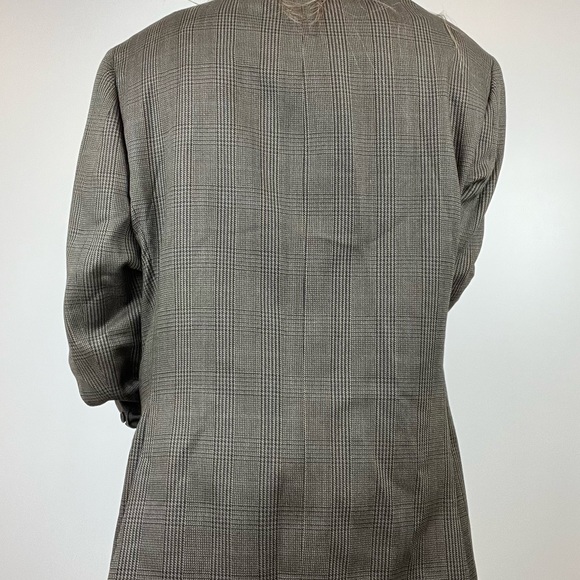 Vintage Ralph Lauren 100% Wool Plaid Preppy Style Jacket Blazer stunning large - Picture 14 of 16